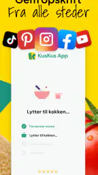 KusKus: Gem Opskrifter screenshot