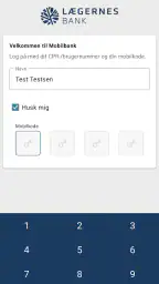 Lægernes Bank screenshot
