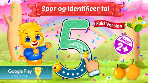 Lær 123 Tal: Børnespil 2-5 år screenshot