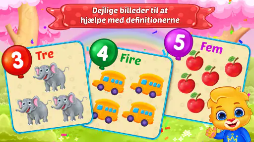 Lær 123 Tal: Børnespil 2-5 år screenshot