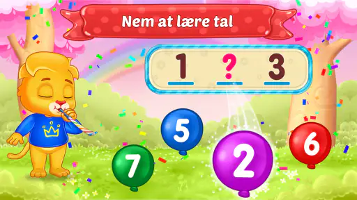 Lær 123 Tal: Børnespil 2-5 år screenshot