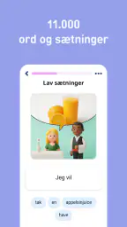 Lær dansk - 11.000 ord screenshot