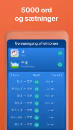 Lær japansk - Tale japansk screenshot
