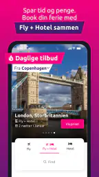 lastminute.com: ferietilbud screenshot