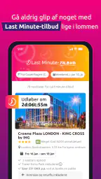 lastminute.com: ferietilbud screenshot