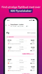 lastminute.com: ferietilbud screenshot
