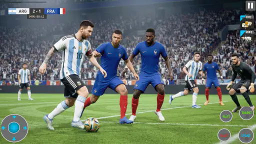League Match Football Game screenshot