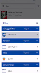Legere Læser screenshot
