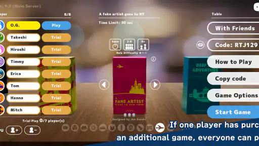 Let’s Play! Oink Games screenshot