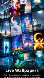 Live Wallpapers, 4K Wallpapers screenshot