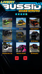 Livery Bussid HD Strobo screenshot