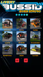 Livery Bussid HD Strobo screenshot