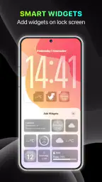 Lock Screen, Widgets - YoLock screenshot