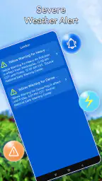 Lokalt vejr: Udsigt og widget screenshot