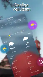 Lokalt vejr: Vejrudsigt screenshot
