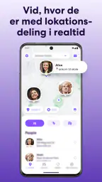 Lokationsdeling med Life360 screenshot