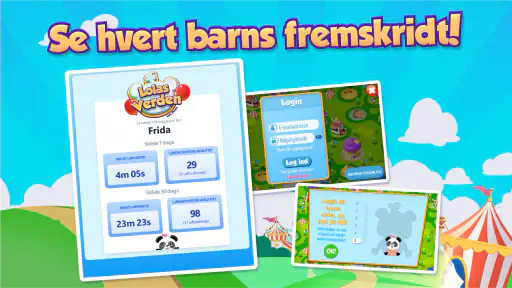 Lolas Verden– Lær at læse screenshot