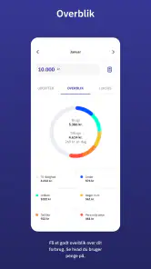 Lommebudget - styr på pengene screenshot