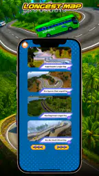 Longest Map Mod Bussid screenshot