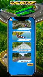 Longest Map Mod Bussid screenshot