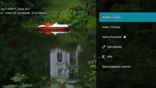 M3U IPTV screenshot