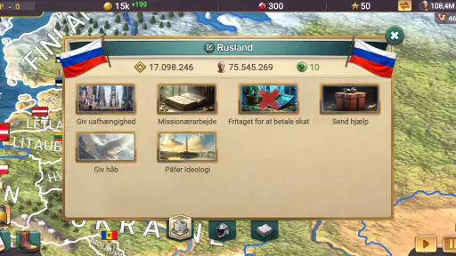 MA 3 – Præsident simulator screenshot