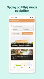 Madplan og Indkøbsliste screenshot