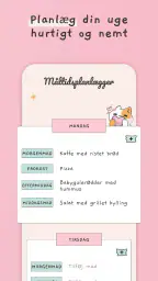 Madplanlægger - Ugentlig Plan screenshot