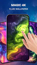 Magic Fluid: Live 4D wallpaper screenshot