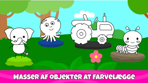 Malebog til børn screenshot
