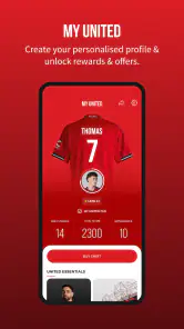 Manchester United Official App screenshot