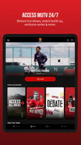 Manchester United Official App screenshot