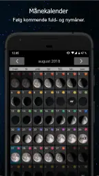 Månens faser screenshot