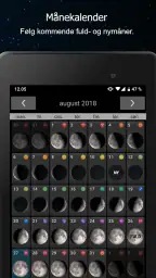 Månens faser screenshot