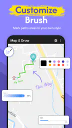 Map & Draw: Draw on Map screenshot