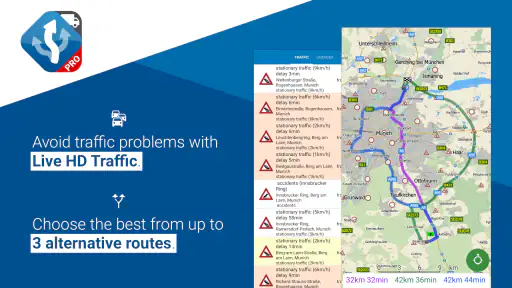 MapFactor Navigator Truck Pro screenshot
