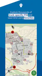 MapFactor Navigator Truck Pro screenshot