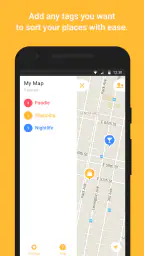 Mapstr - dit verdenskort screenshot
