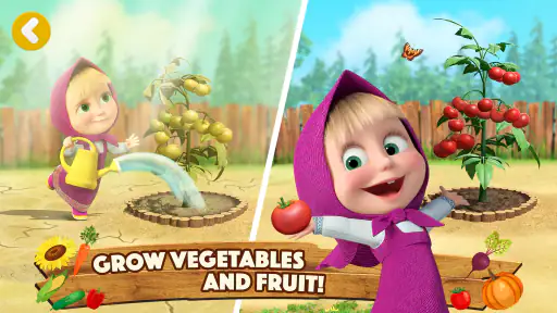 Masha and the Bear: Farm Games screenshot