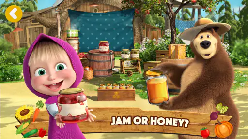 Masha and the Bear: Farm Games screenshot