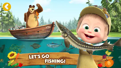 Masha and the Bear: Farm Games screenshot