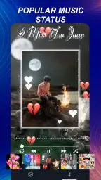 mAst: Music Status Video Maker screenshot