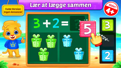 Matematik for børn: Børnespil screenshot