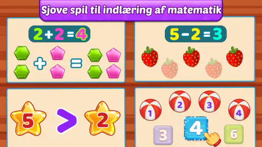 Matematik for børn: Børnespil screenshot