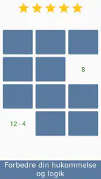 Matematik spil screenshot