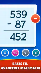 Matematik spil: addere, trække screenshot
