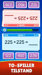 Matematik spil: addere, trække screenshot