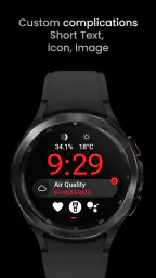 Material 3: Watch face screenshot