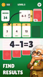 Math Solitaire screenshot
