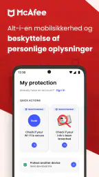 McAfee Security: Antivirus VPN screenshot